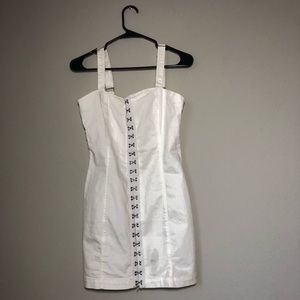 Forever 21 White Corset Dress